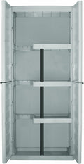 Armadio Art Plast S70 PS in Plastica Alto con Portascope Tortora