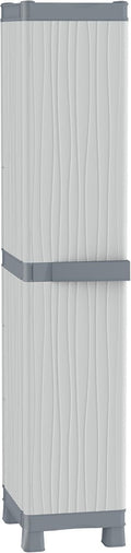Armadio Base 2350 Uw da Esterno Interno ad un anta 6 Vaschette Portaoggetti. Materiale Plastica 8 cm Dimensioni 35 x 43 8 x 181