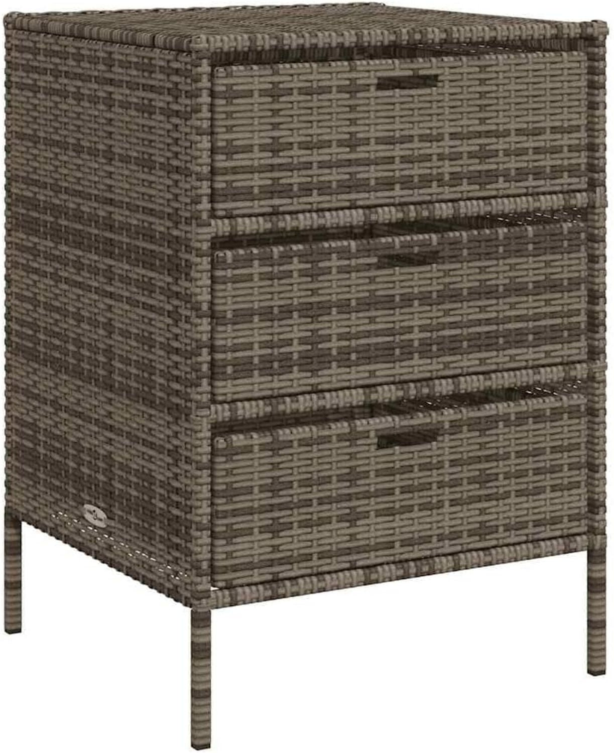Armadio Rolling Space Cab 2 a 2 Vani in Plastica cm con Due Antine Scorrevoli 2 Ripiani Interni Modulabili da Interno e Esterno 59 x 36 x 115